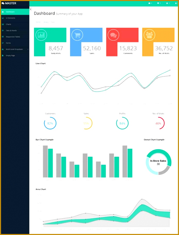 Admin Dashboard Templates Free Download for Your Web Applications 914697