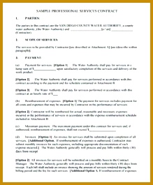 Service Contract Template and Important Terms to Write Service contract template is a written 219265