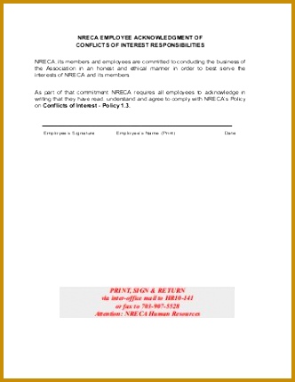 Policies Acknowledgement Form 2013 429332
