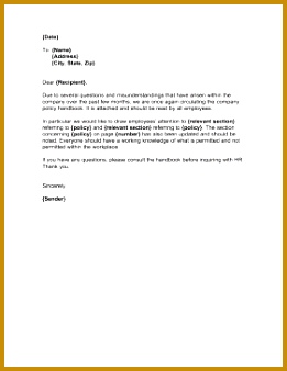 pany Policy Explanation Business Form Template 338261