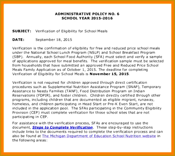 examples of policy memos Education Policy Memo Template Example Format Download 507568