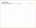 6 Potluck Signup Sheet Template Word