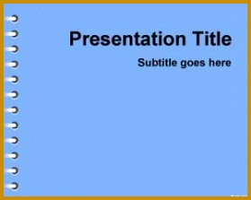 Blue School Homework PowerPoint Template 223279