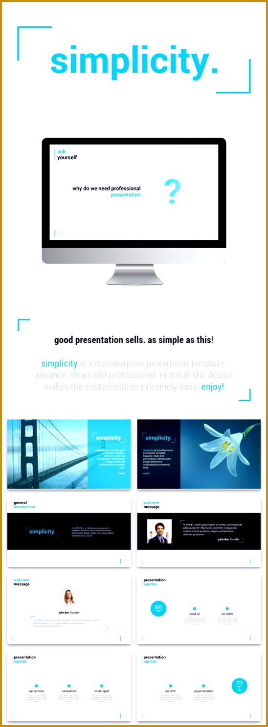 Simplicity PowerPoint Template 1488548