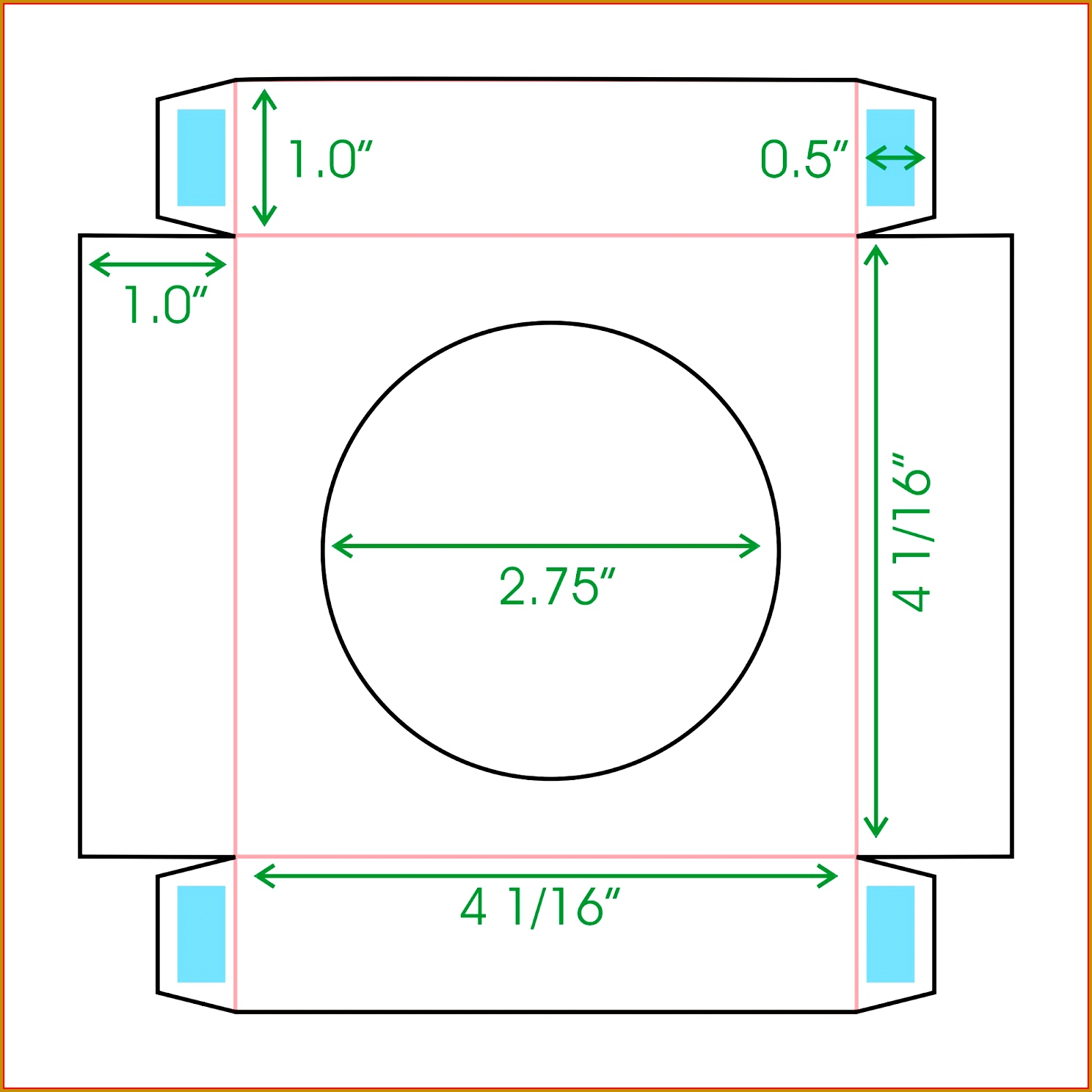 Cupcake Boxes Template Printable 14881488