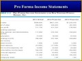 6 Pro forma Income Statement Excel
