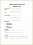 6 Program Registration form Template