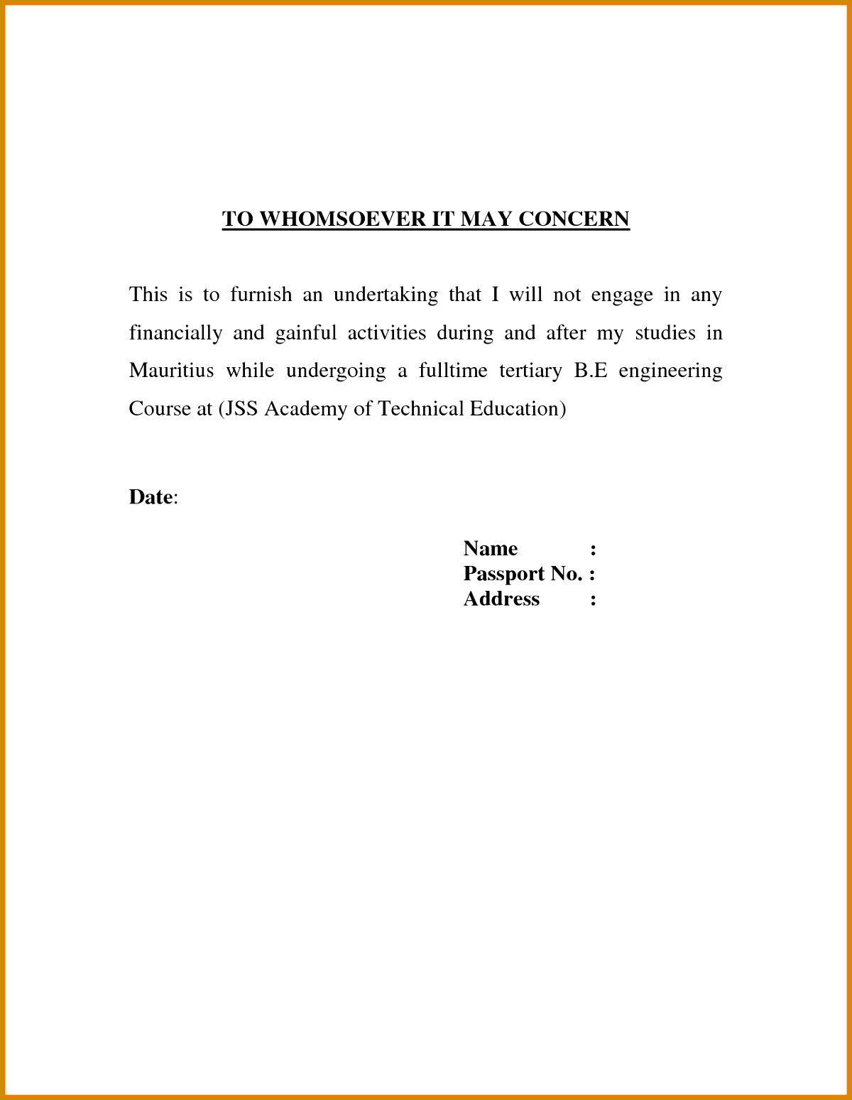 Proof Employment Letter Format Choice Image Letter Samples Format Letter Format For Address Proof Letter Samples Format Proof Employment Letter 15491200