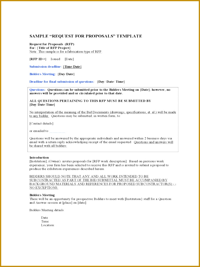 Proposal Contract Proposal Template Image Contract Proposal Template 903677