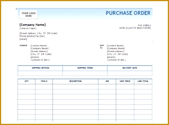 purchase order template microsoft excel a purchase order template to help your small business 439595