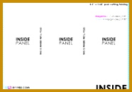 Quarter Sheet Flyer Template Word 3 · 8 75 X 11 25 Tri Fold Brochure Inside 130186