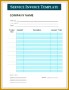 6 Rate Sheets Templates