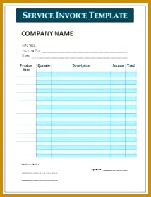 Service invoice template works as a detailed information sheet that gives the client a fair idea about the details of your services detailed rate and cost 279214