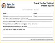 7 Real Estate Client Information Sheet Template