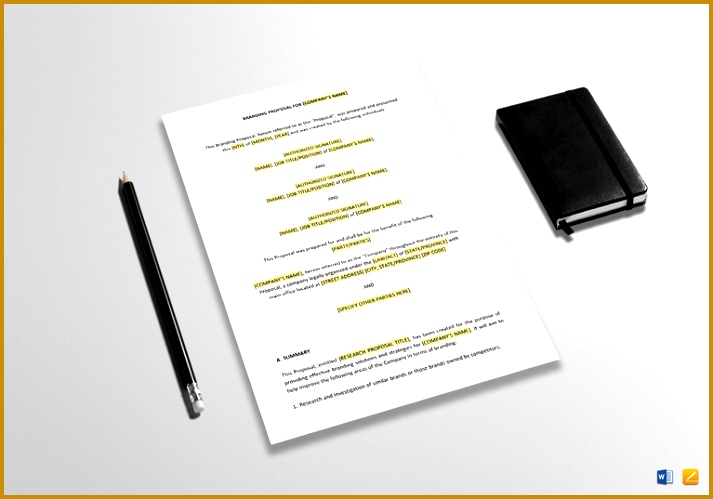 Branding Proposal Template 499713
