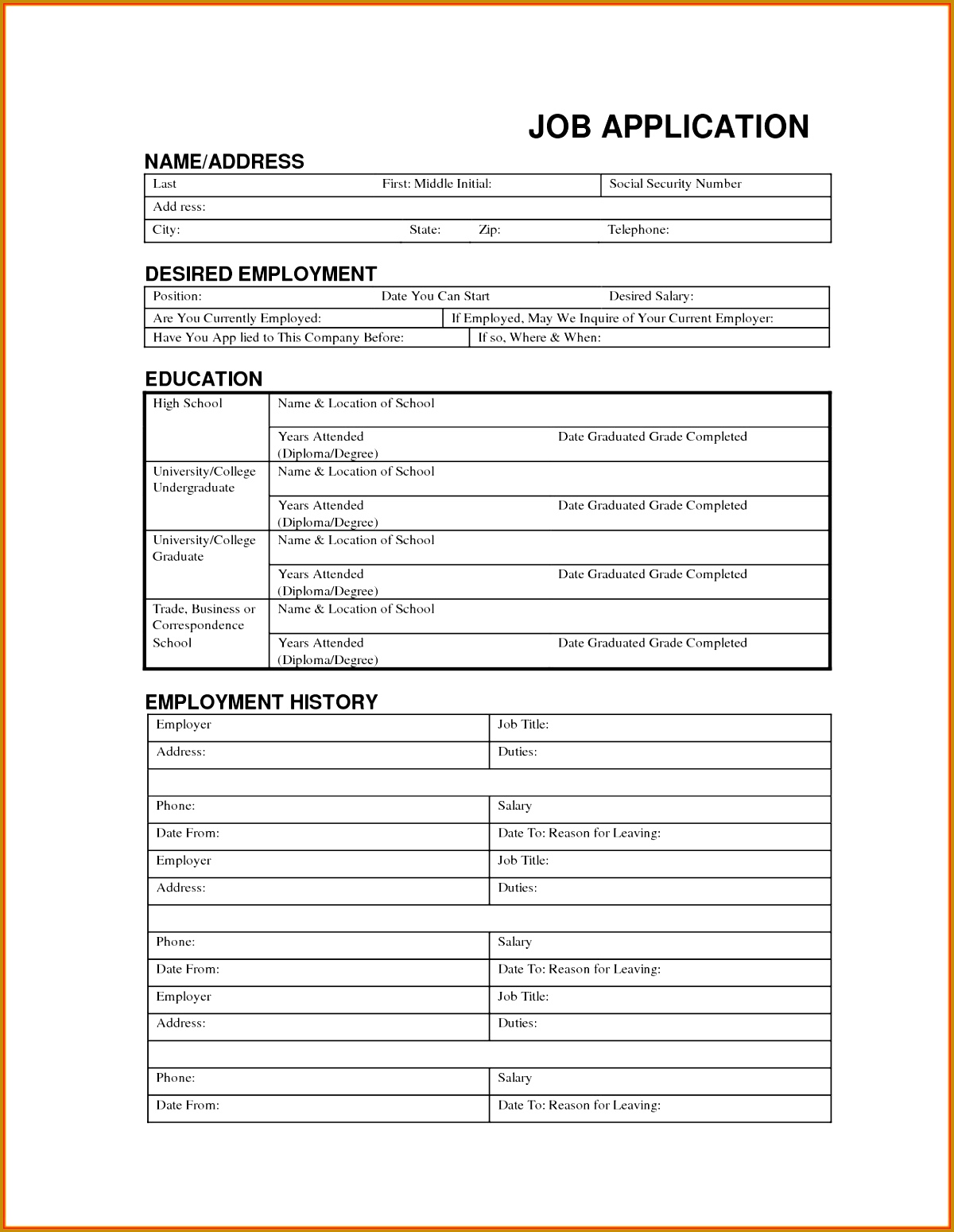 Business application form template application form drafter resume awesome application form format in word type of 15491200