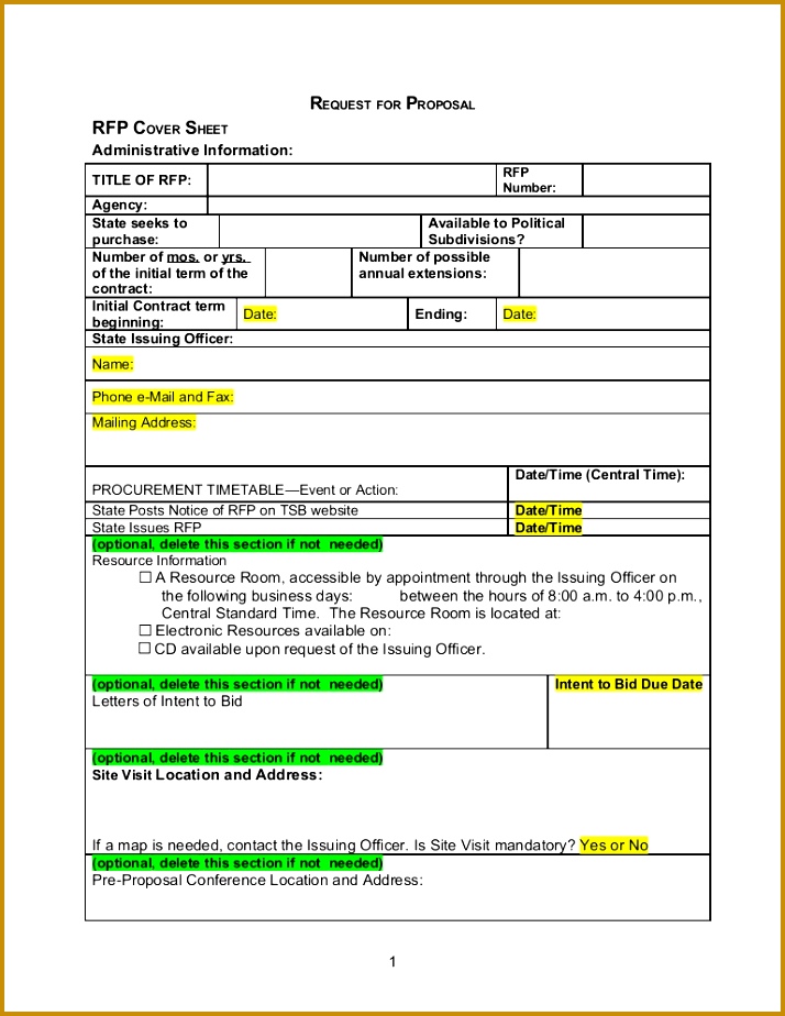 rfp template word document3191 thumbnail 4 cb= 924714
