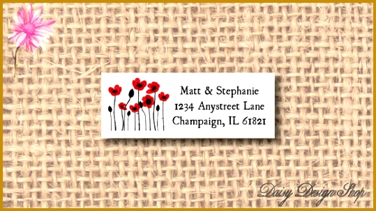 Return Address Label Template 60 per Sheet 303539