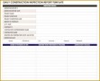5 Room Temperature Log Sheet Template
