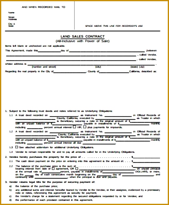 Simple Sales Contract Sample 9 Examples in Word PDF 678558