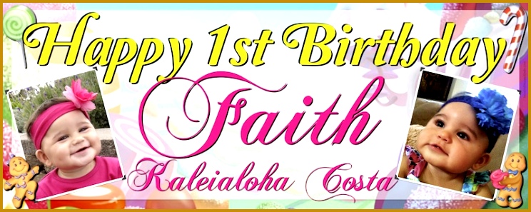 Sample 4ft x 10ft Banner Candyland 297744