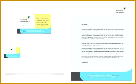 Small Business Consultant Sample Letterhead Template 288465