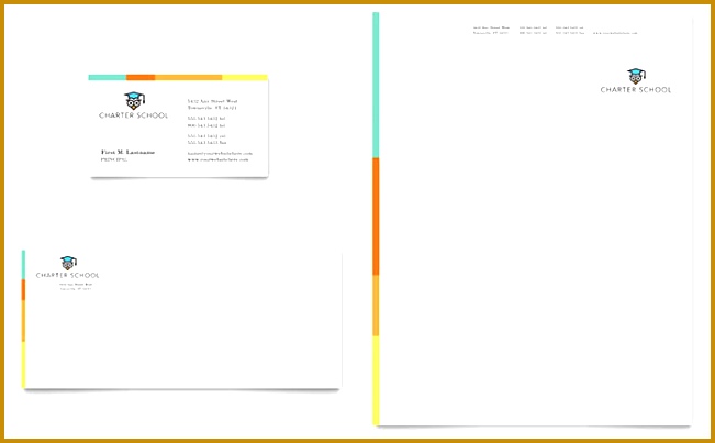 Charter School Sample Letterhead Template 403651