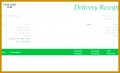 5 Sample Delivery Receipt form