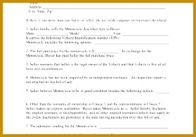 Bill Sale Colorado Template and 100 Template for Vehicle Bill Sale Printerforms Biz Sample 195279