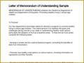 5 Sample Of Company Memorandum