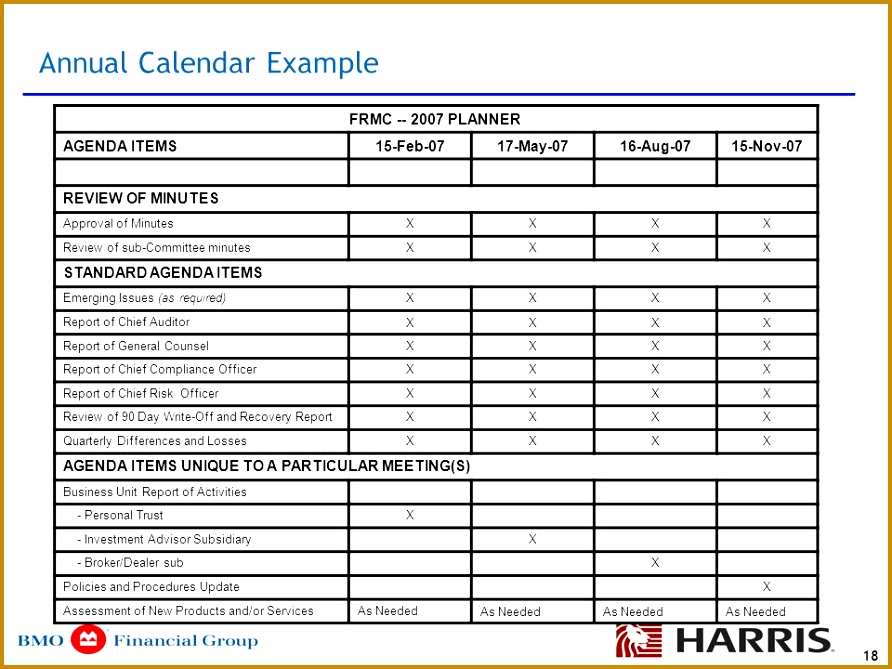 19 Sample Report – Report of Chief pliance ficer 892669