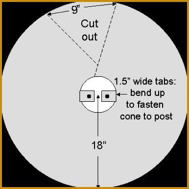Cone Baffle Drawing by Bet Zimmerman 386386