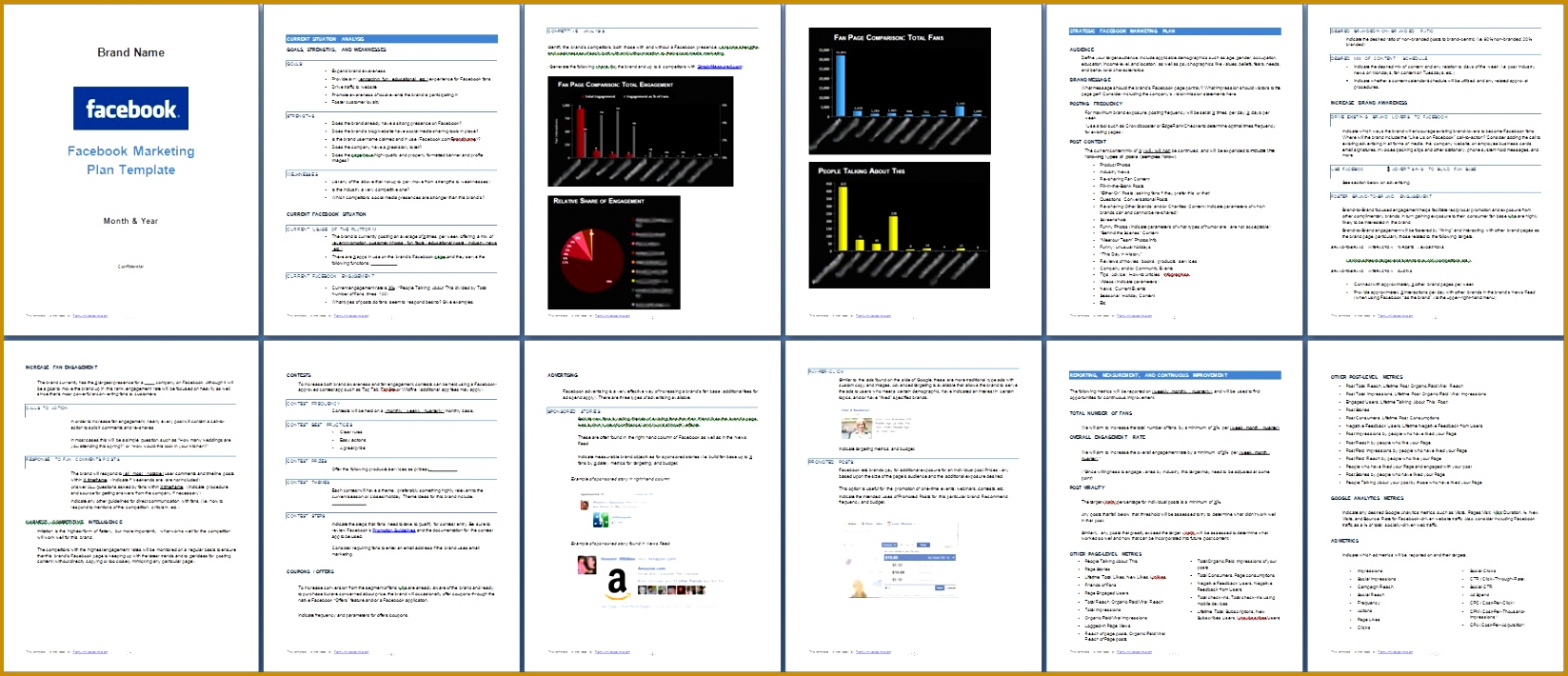 Marketing Plan Template Word 7101647