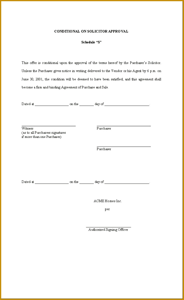 H o m e s Sample Document Purchase Agreement Condition Schedule in Simple Purchase Agreement Template 6141003