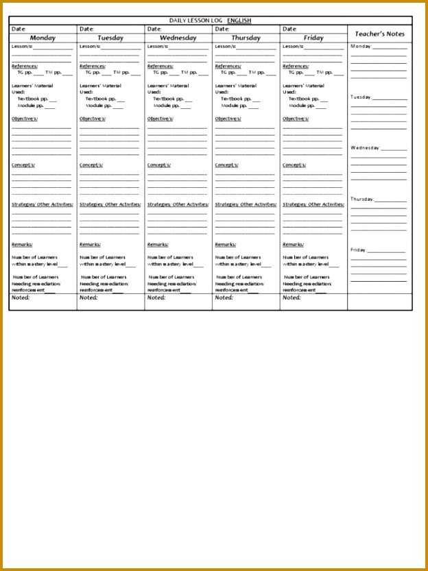 100 Teacher Lesson Plan Template vless lcsd high lesson plan template syllabus pinterest 833624