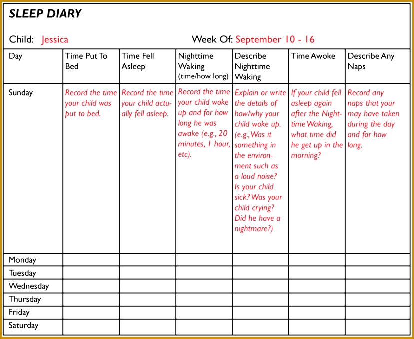 Let s take a look at some things you ll be recording in the Sleep Diary 829678