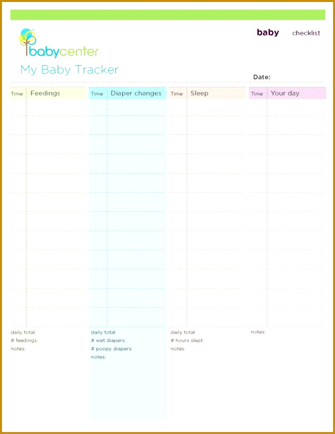 Baby care log 885684