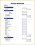 3 Small Business Financial Statement Template