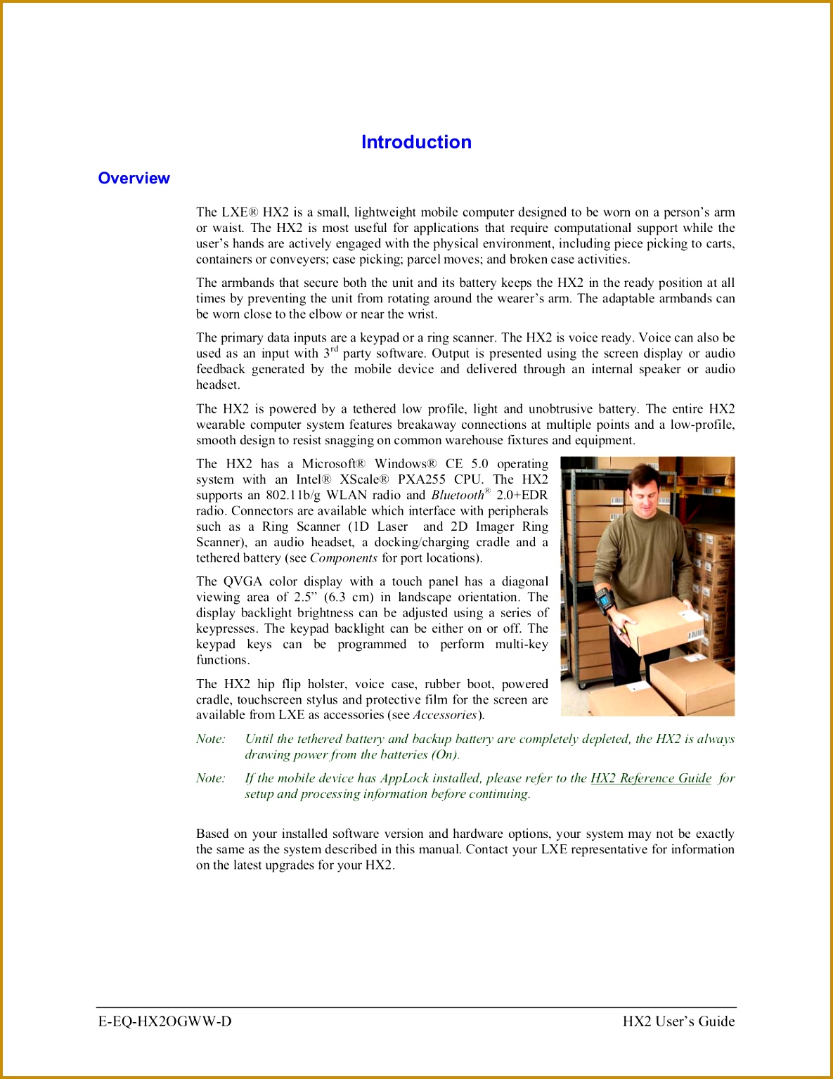 LXE Scanner RX2 pdf page preview 15351185