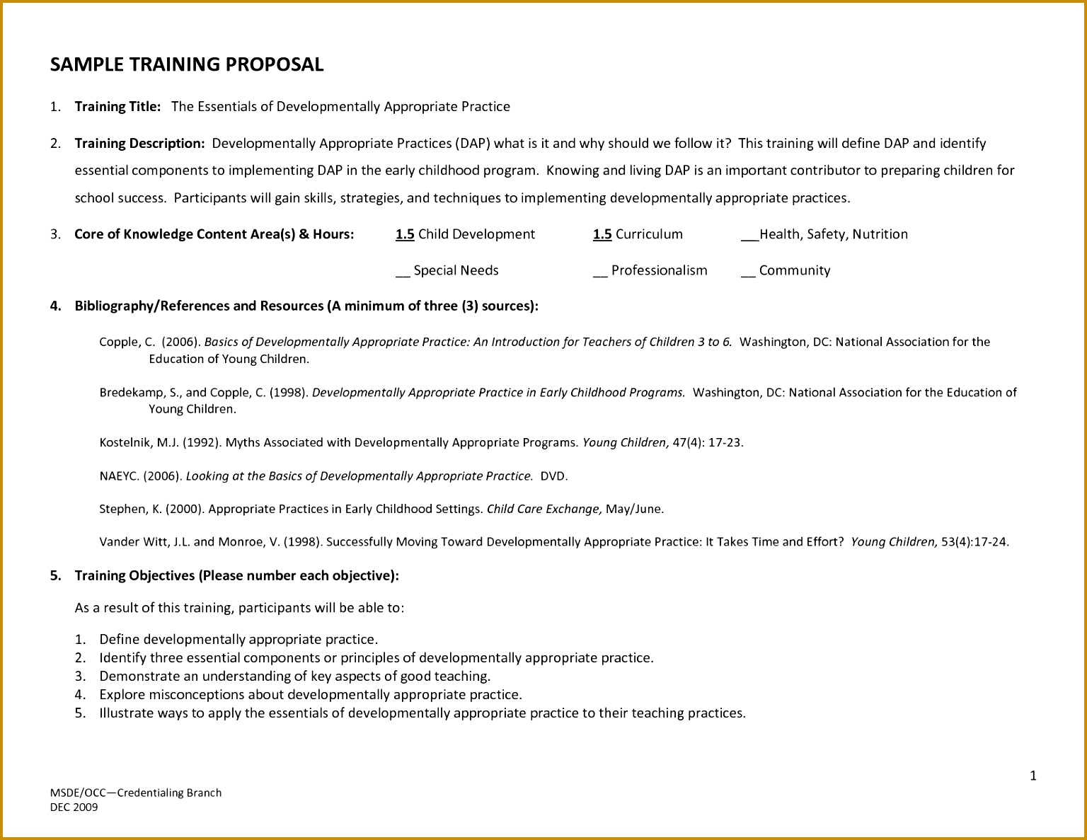 training proposal template 11871536