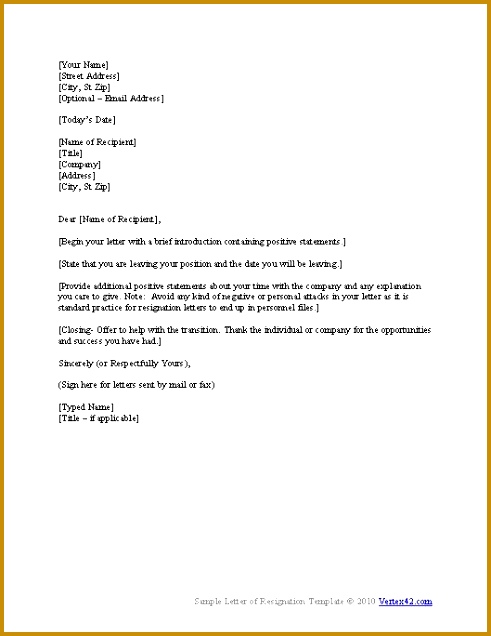 Job Resignation Letter Sample resignation 636491
