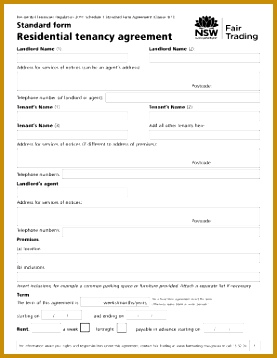 residential tenancy agreement 277358