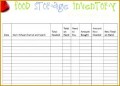 4 Stock order Sheet Template