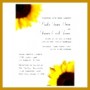 3 Sunflower Wedding Invitations Templates