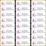 3 Template for Address Labels 30 Per Sheet