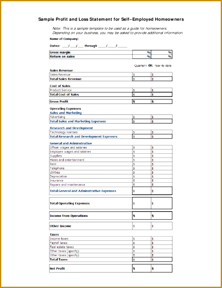 sample balance sheet and in e statement for small business 768x994 924714