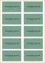 7 Template for Business Cards 10 Per Sheet