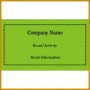 6 Tent Card Template 4 Per Sheet