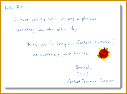 success track esq thank you note 301407