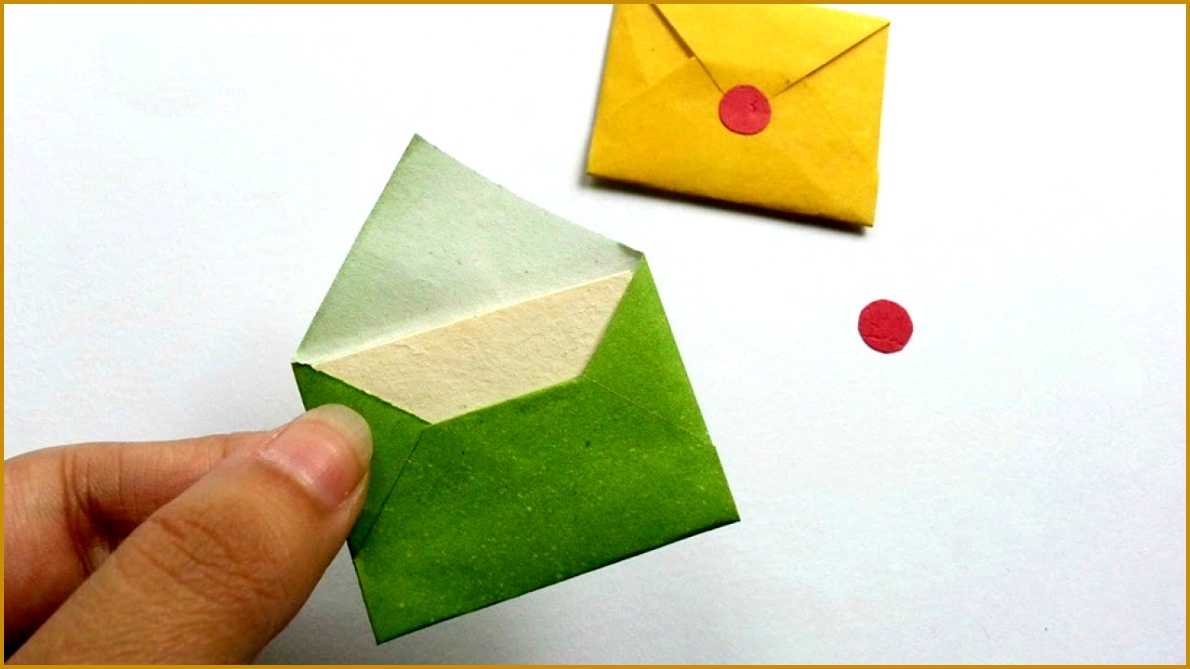 How To Create Cute Miniature Envelopes DIY Crafts Tutorial Guidecentral 6691190